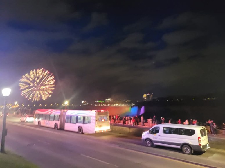 fireworks at niagara